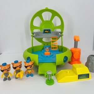 Octonauts Octo-Lab Playset Deep Sea Launch & Explore Mattel 2012 INCOMPLETE